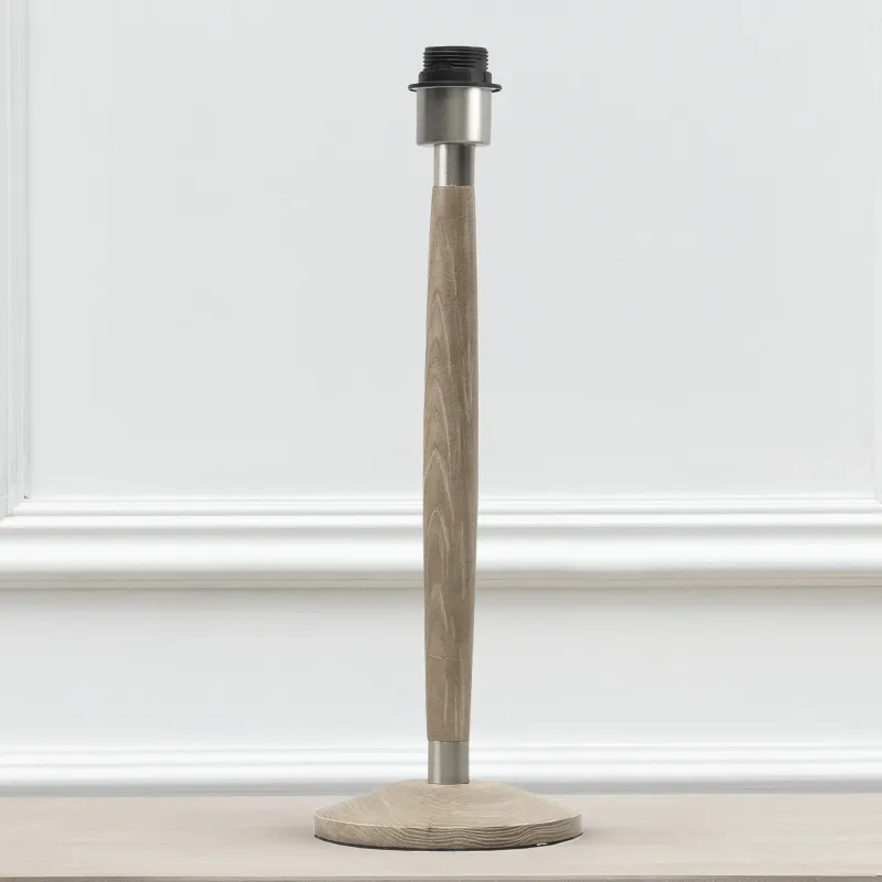 Solensis Lamp Base Grey