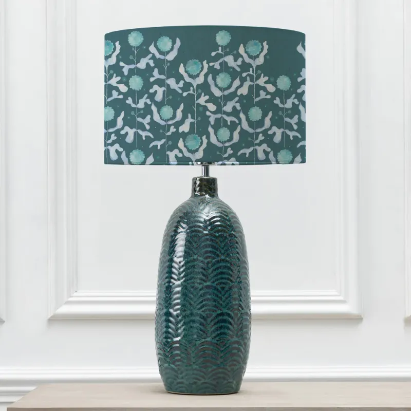 Mariani Eva & Jadis Complete Table Lamp Teal