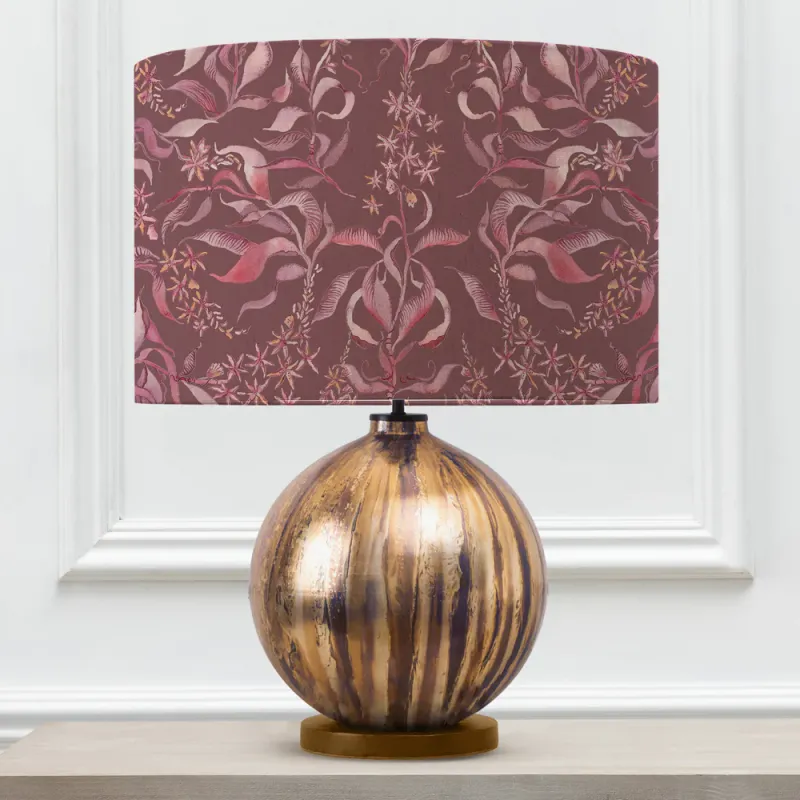 Hettie Eva & Belina Complete Table Lamp Ruby