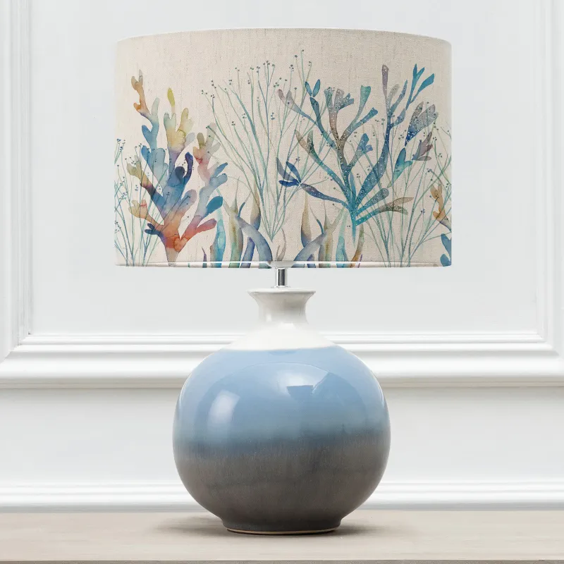 Coral Reef Eva & Neso Complete Table Lamp Sky/Cobalt