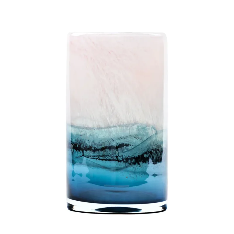 Kili Hand-Blown Vase Indigo
