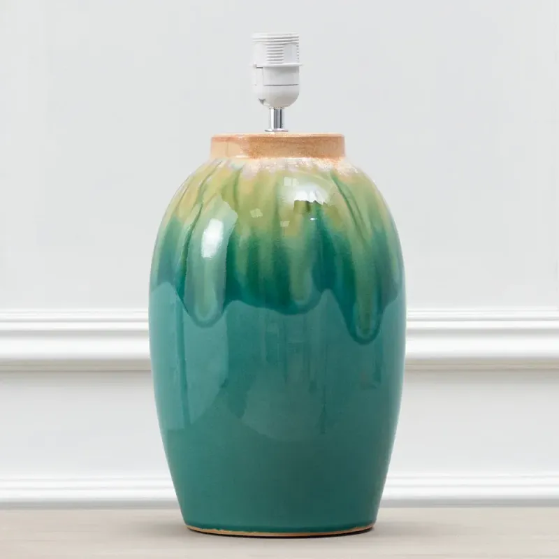 Eucalypt Lamp Base Aqua