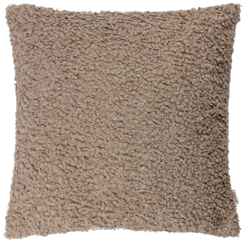 Cabu Textured Boucle Cushion Taupe 45 x 45