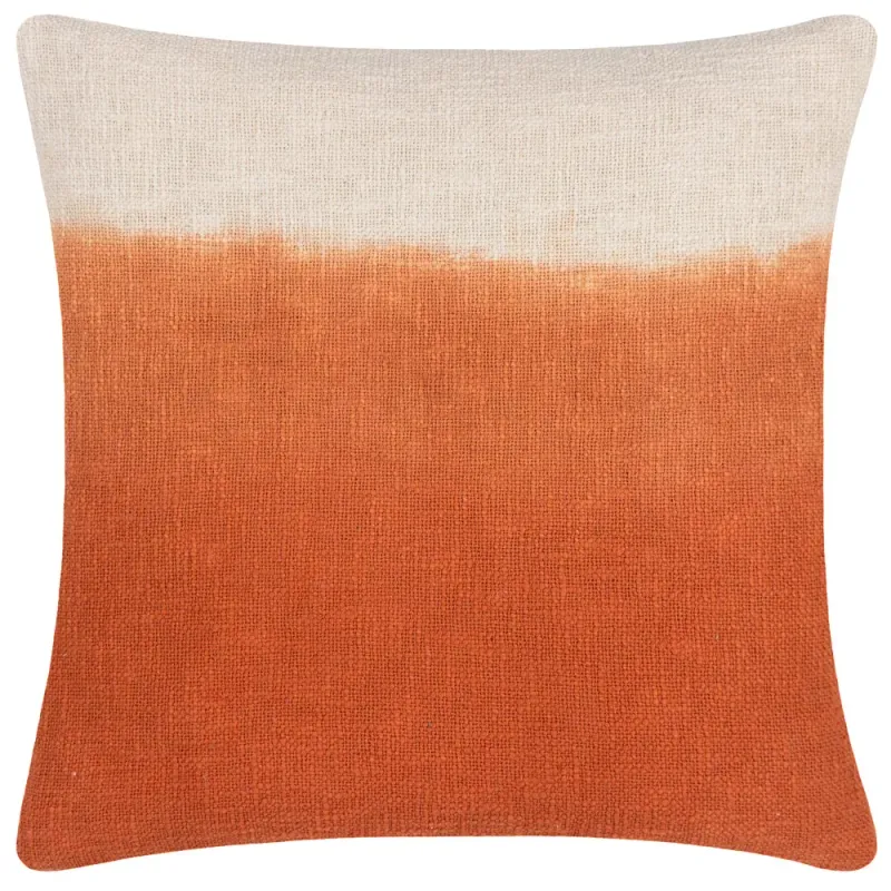Mizu Dip Dye Cushion Amber