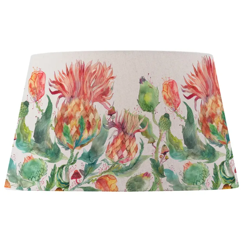 Enchanting Thistle Quintus Taper Lamp Shade Marigold