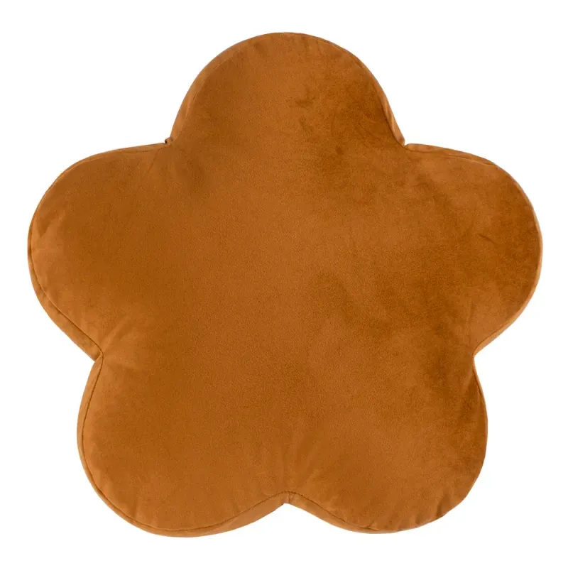 Flower Velvet Reversible Cushion Hot Pink