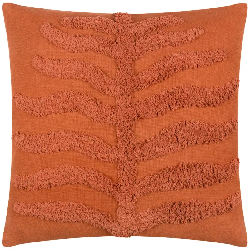 Dakota Tufted Cushion Rust