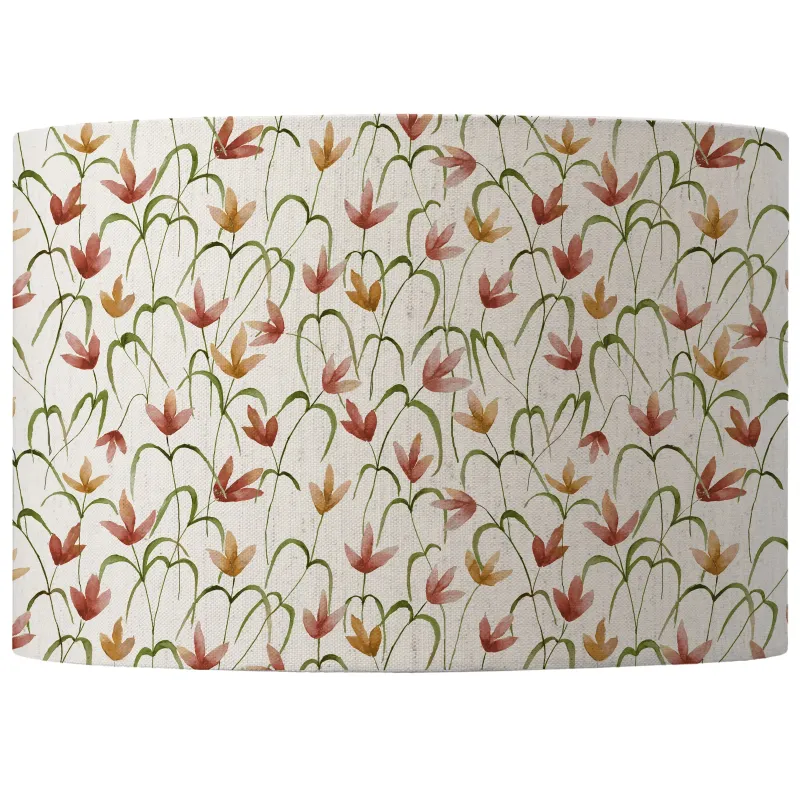 Fresia Eva Printed Lamp Shade Linen