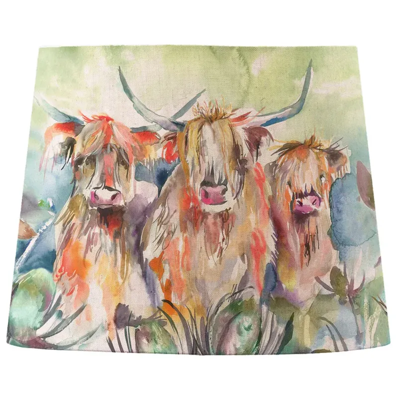 Heilan Herd Eva Lamp Shade Linen
