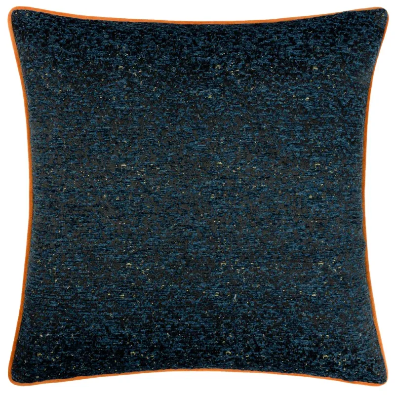 Galaxy Piped Cushion Navy
