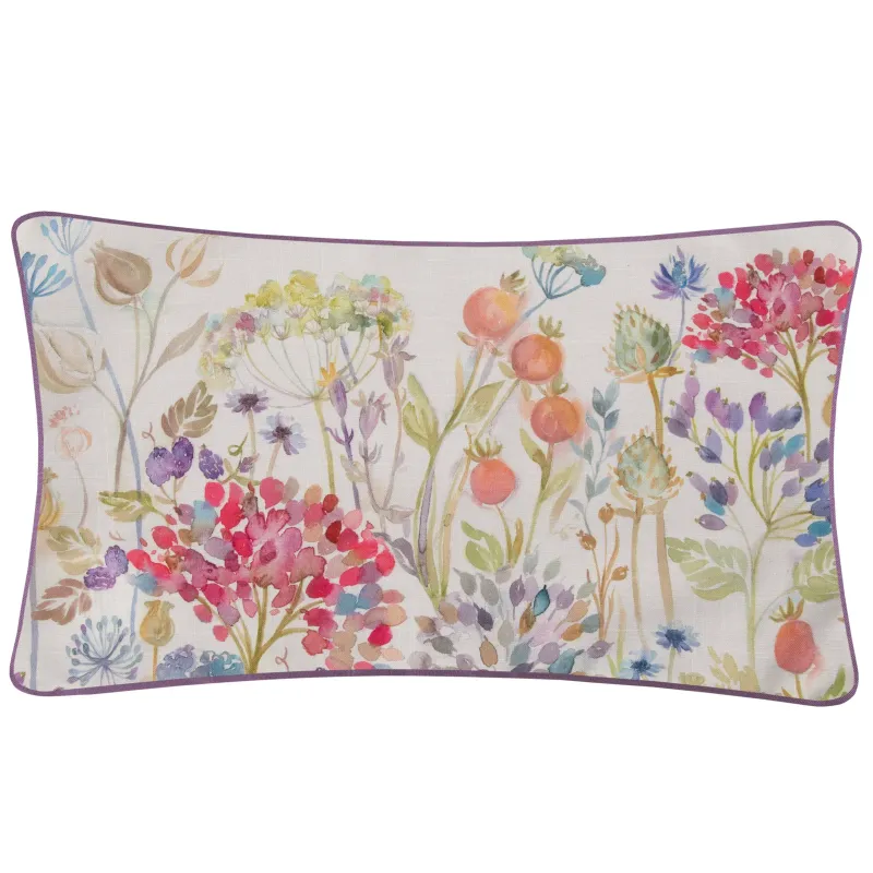 Hedgerow Outdoor Cushion Pink/Green