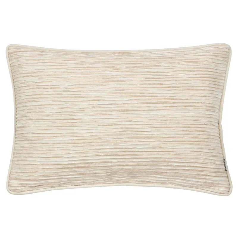Cove Ribbed Cushion Natural