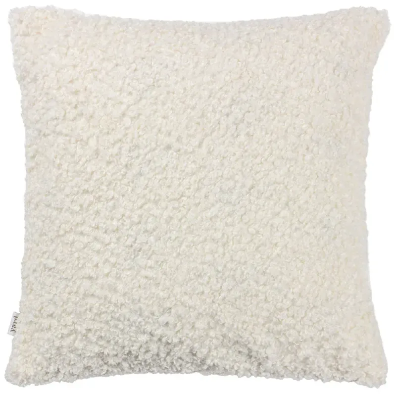 Cabu Textured Boucle Cushion Ecru 55 x 55