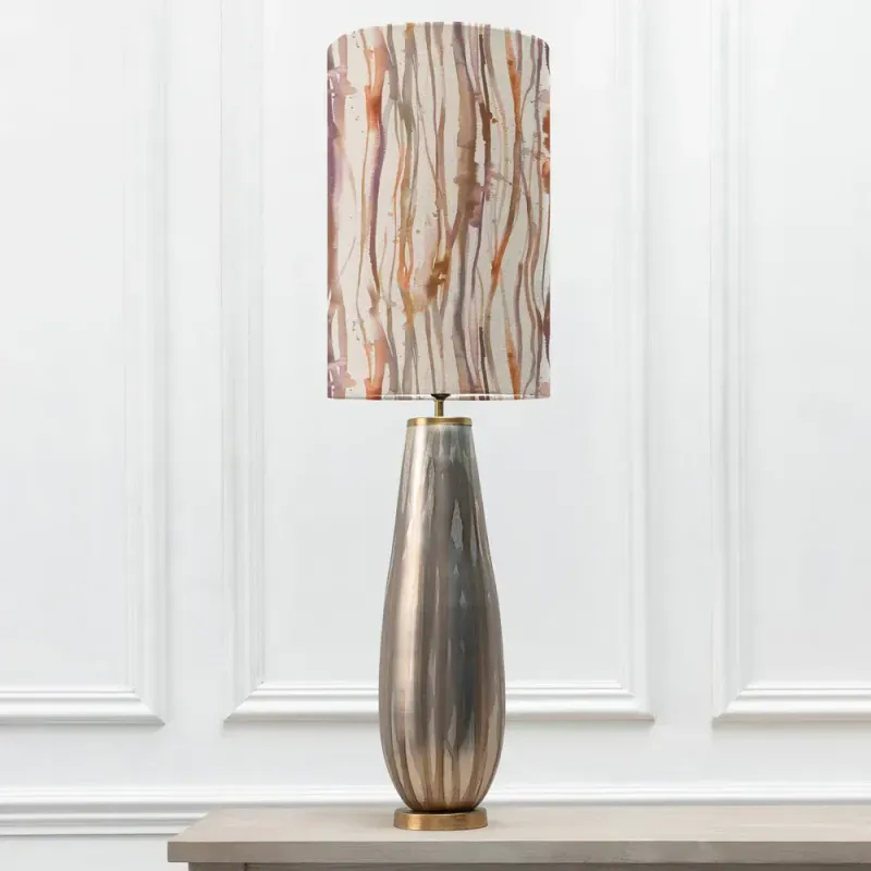 Falls Anna & Minerva Complete Table Lamp Glass/Ironstone