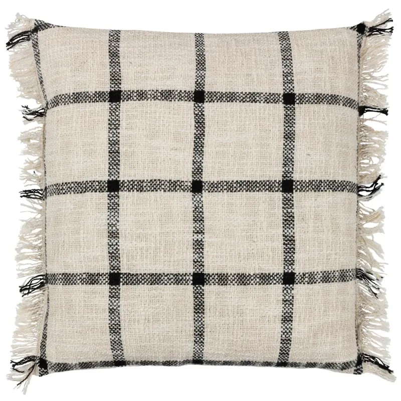 Beni Cushion Black/Natural