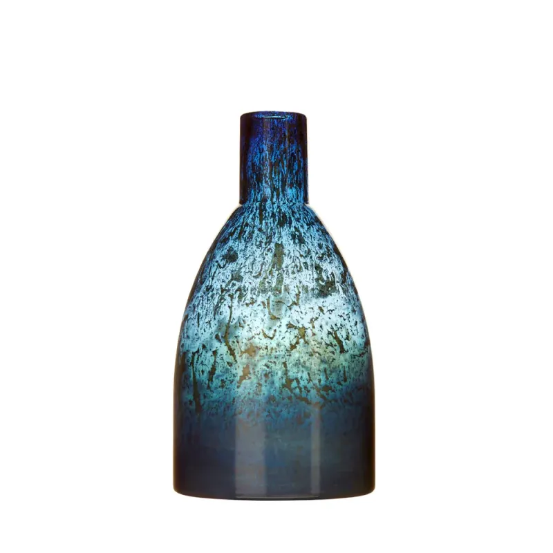 Thalassa Hand-Blown Medium Vessel Sapphire