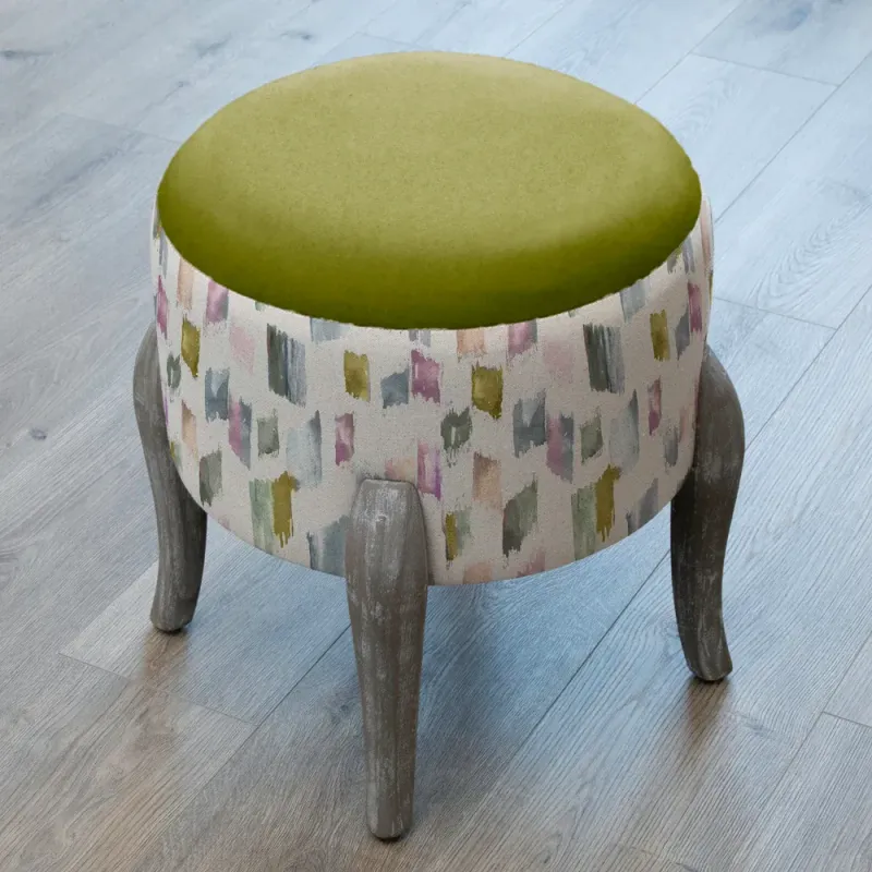 ​Arwen Printed Finn Footstool Meadow