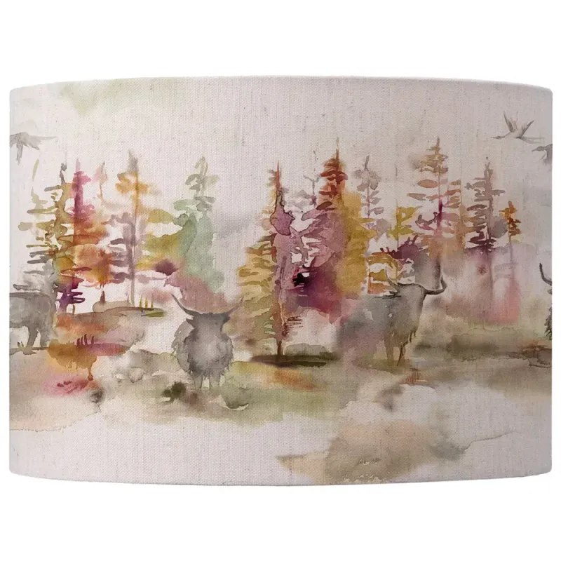 Caledonian Forest Eva Lamp Shade Linen