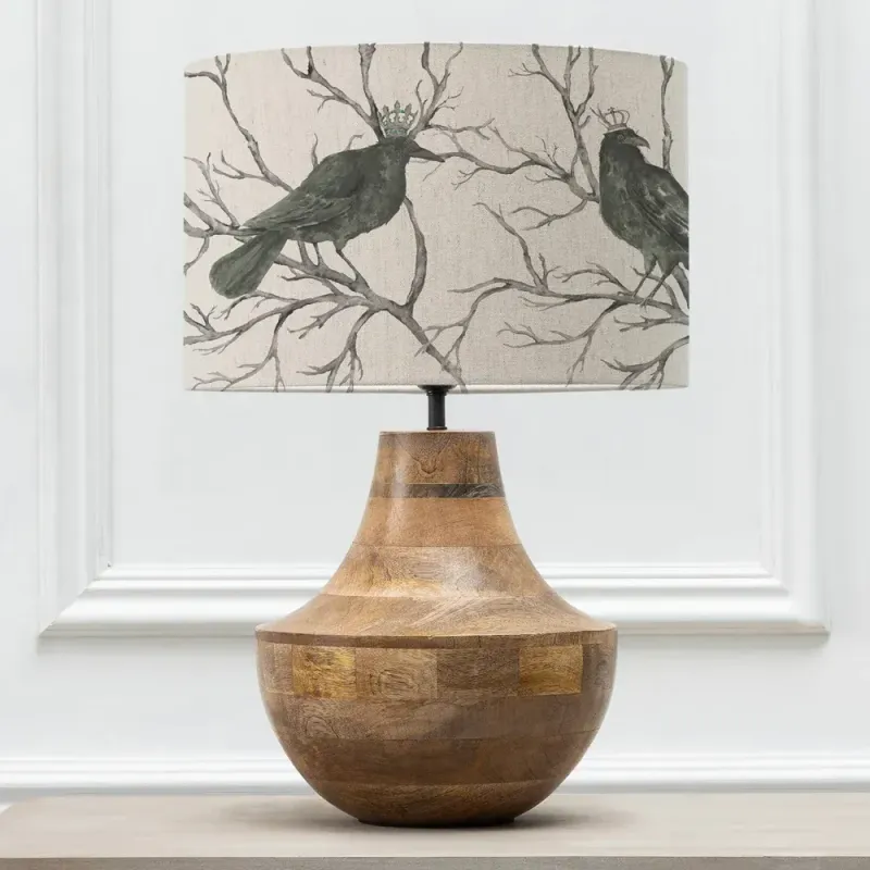Monarch Eva & Leven Complete Table Lamp Mango/Linen