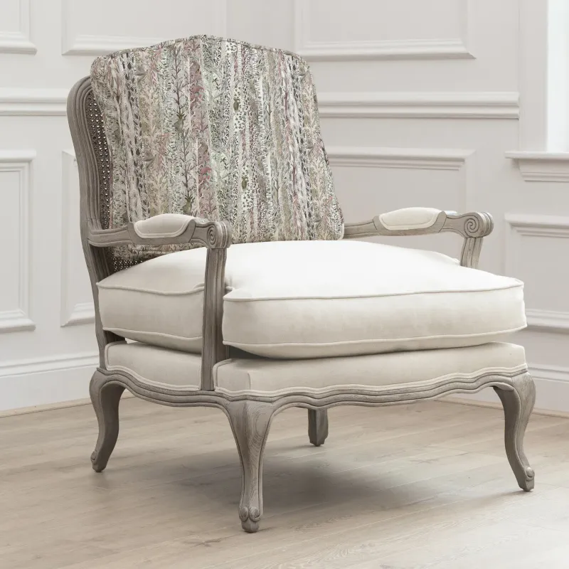Whimsical Tale Printed Florence Chair Stone/Willow