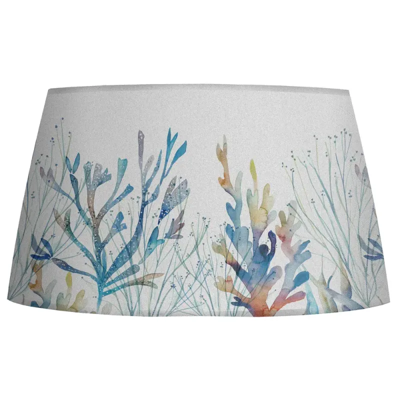 Coral Reef Quintus Taper Lamp Shade Cobalt