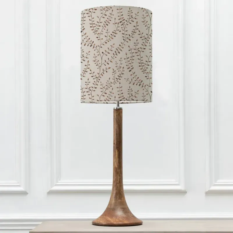Eden Anna & Kinross Complete Table Lamp Mango/Sienna