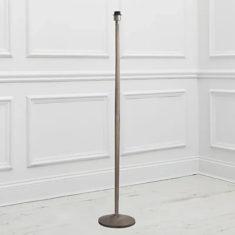 Solensis Floor Standing Lamp Base Grey