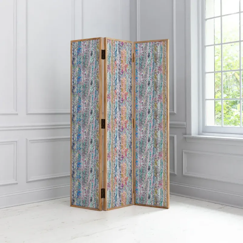 Whimsical Tale Solid Wood Room Divider Multi