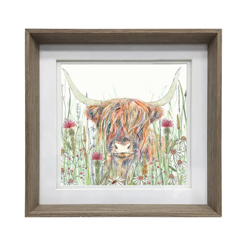 Alfie Framed Print Nut