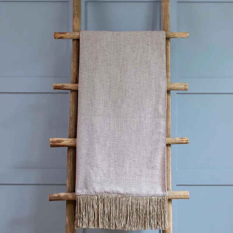 Jedburgh Chevron Throw Lilac