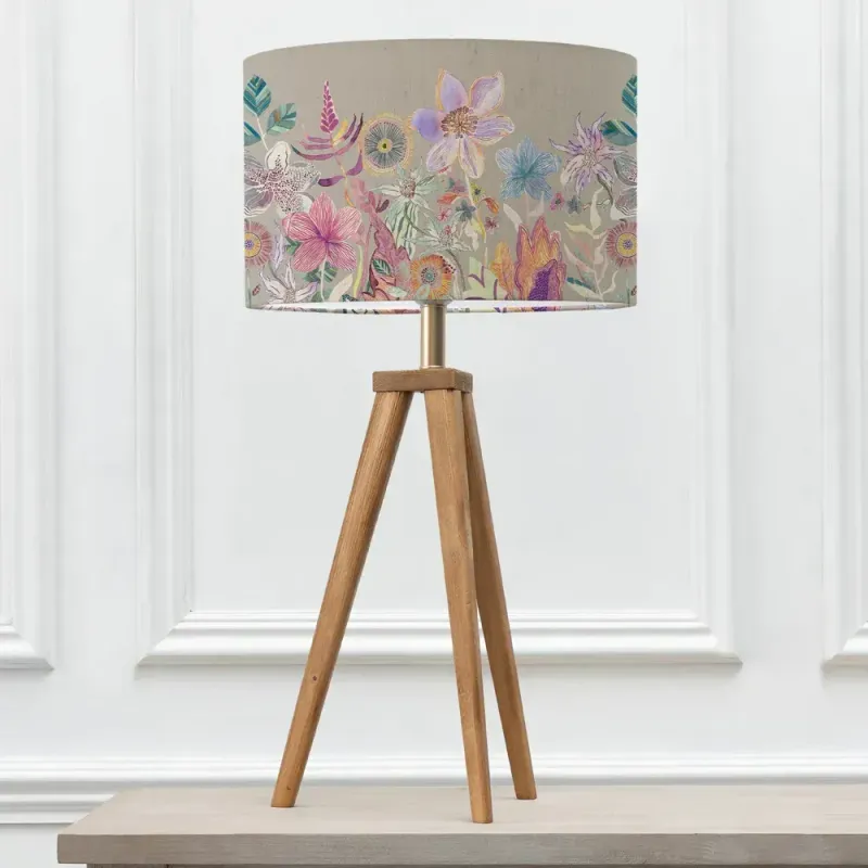 Primrose Eva & Aratus Complete Table Lamp Nut/Haze