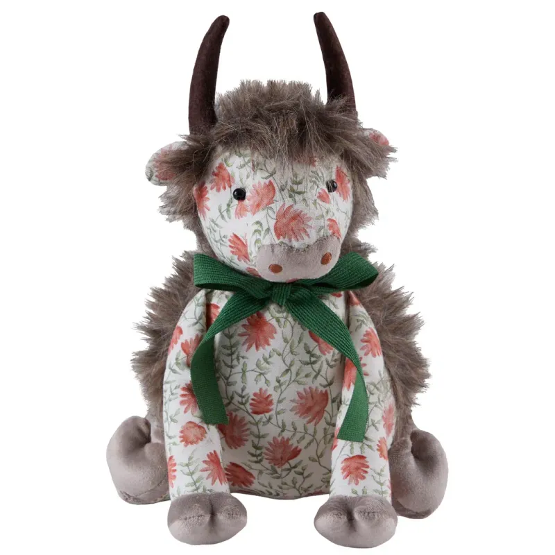Hugo Highland Cow Door Stop Multicolour