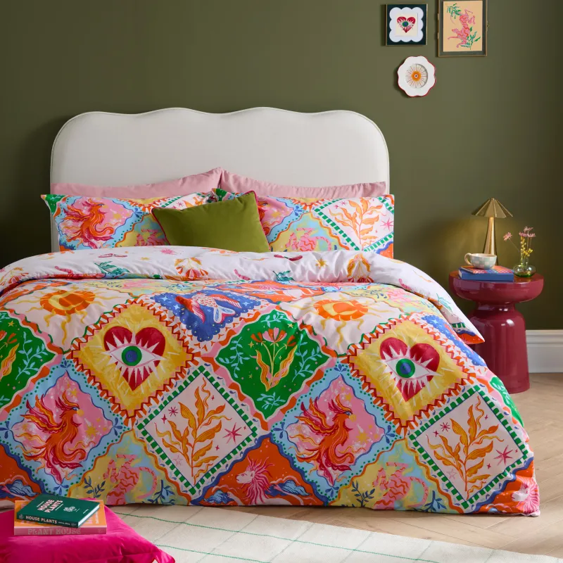 Seraphine Duvet Cover Set Multicolour