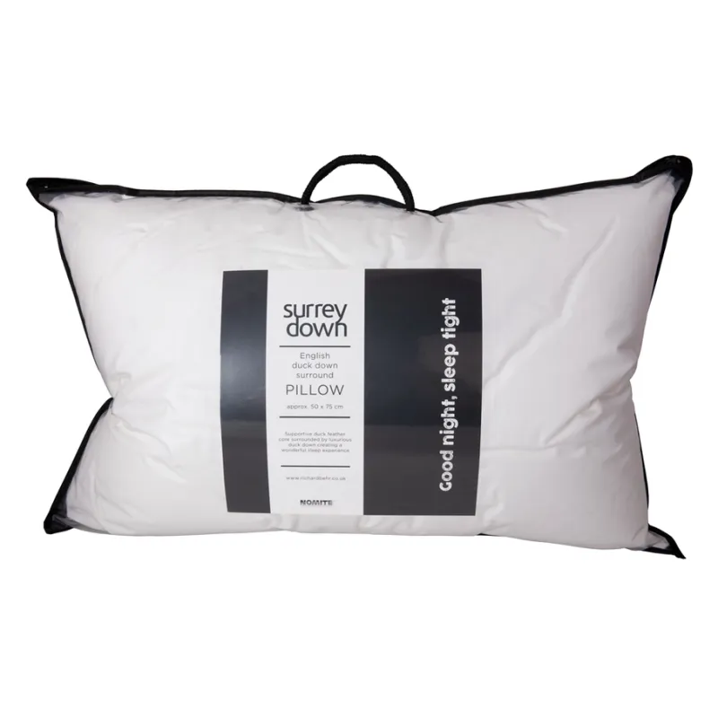Surrey Duck Down Surround Pillow