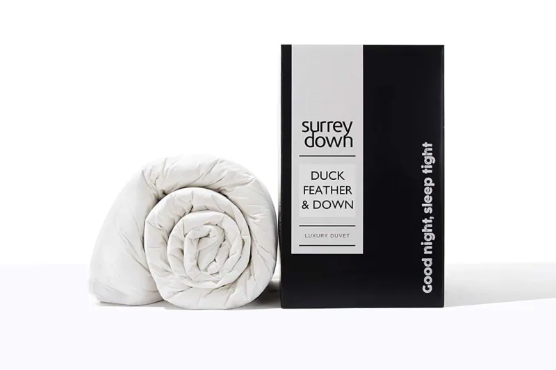 Surrey Down Duck Feather and Down Duvet Collection