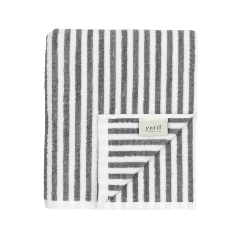 100% Cotton Hebden Design 3 Piece Towel Bale - Grey