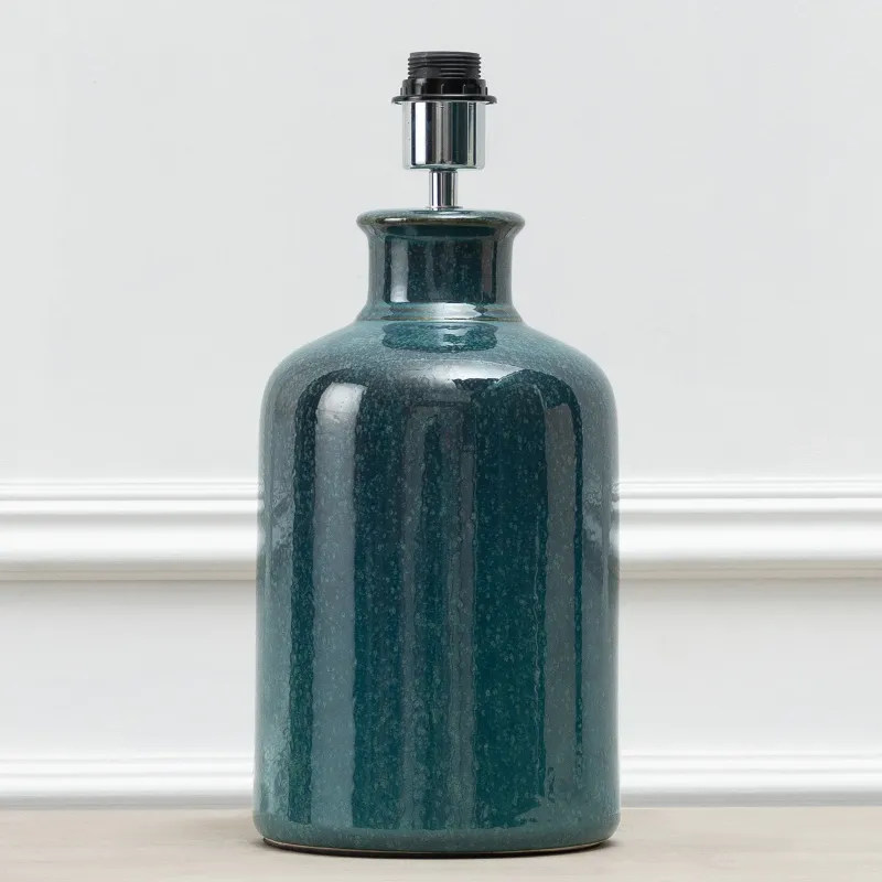 Elspeth Lamp Base Aqua Large