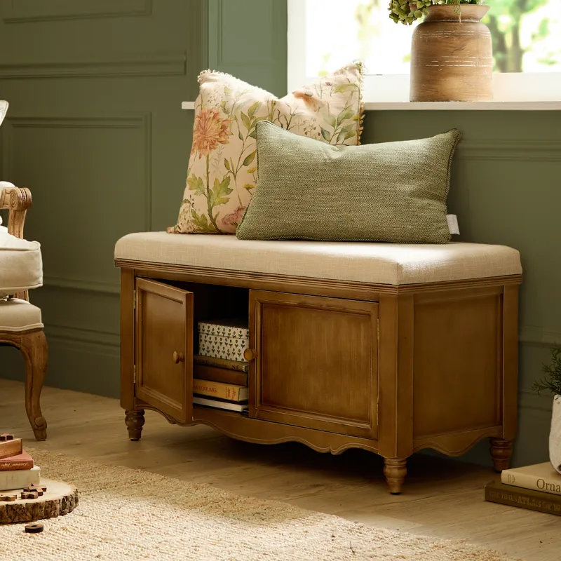 Rosalie Wooden Bench Oak