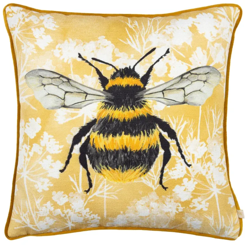 Bee-Lieve Printed Cushion White
