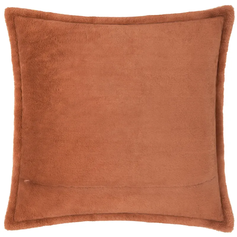 Kallu Faux Fur Cushion Rust 45 x 45