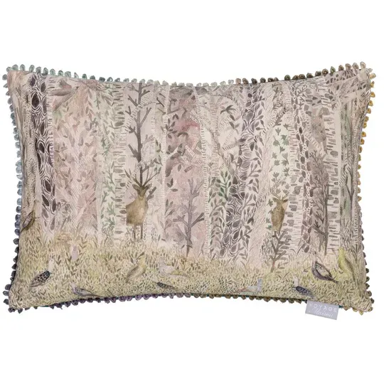 Whimsical Tale Printed Cushion Willow