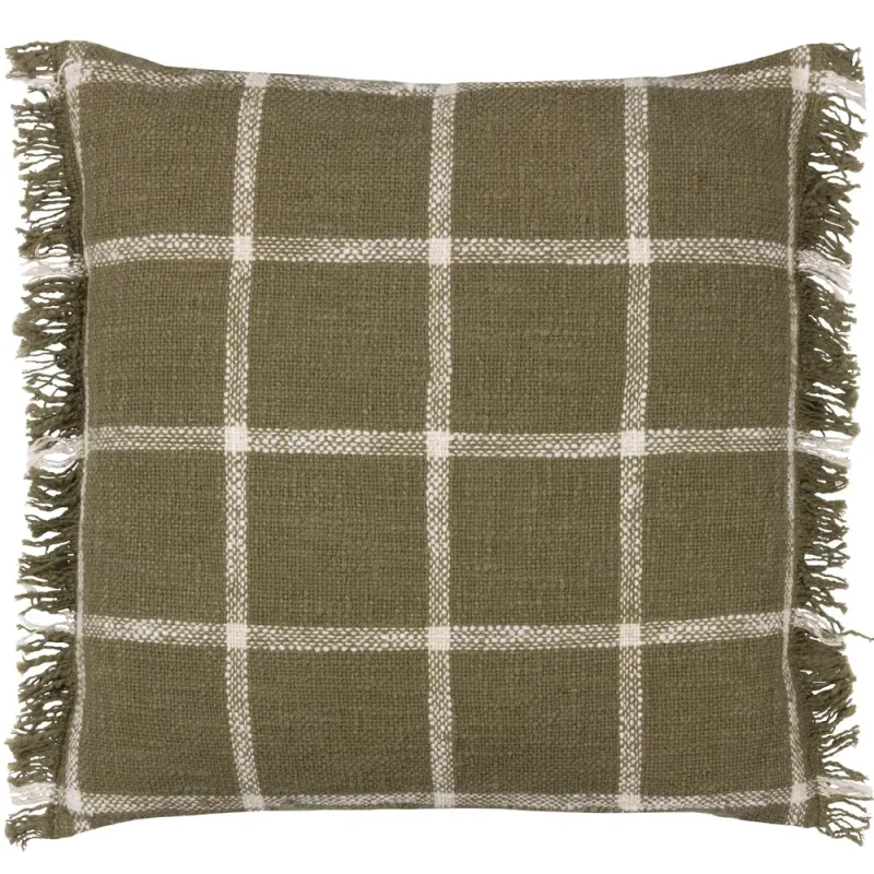 Beni Cushion Moss/Natural