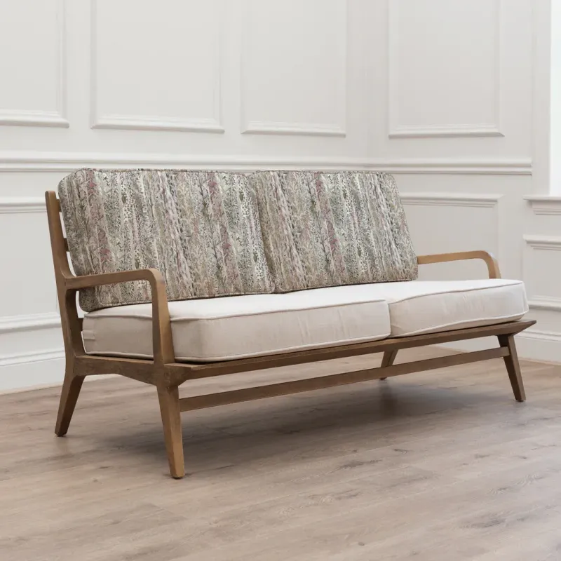 Whimsical Tale Printed Idris 2-Seater Sofa Willow