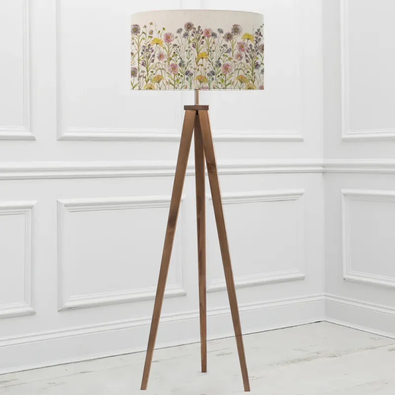 Medmerry Eva & Aratus Complete Floor Lamp Linen