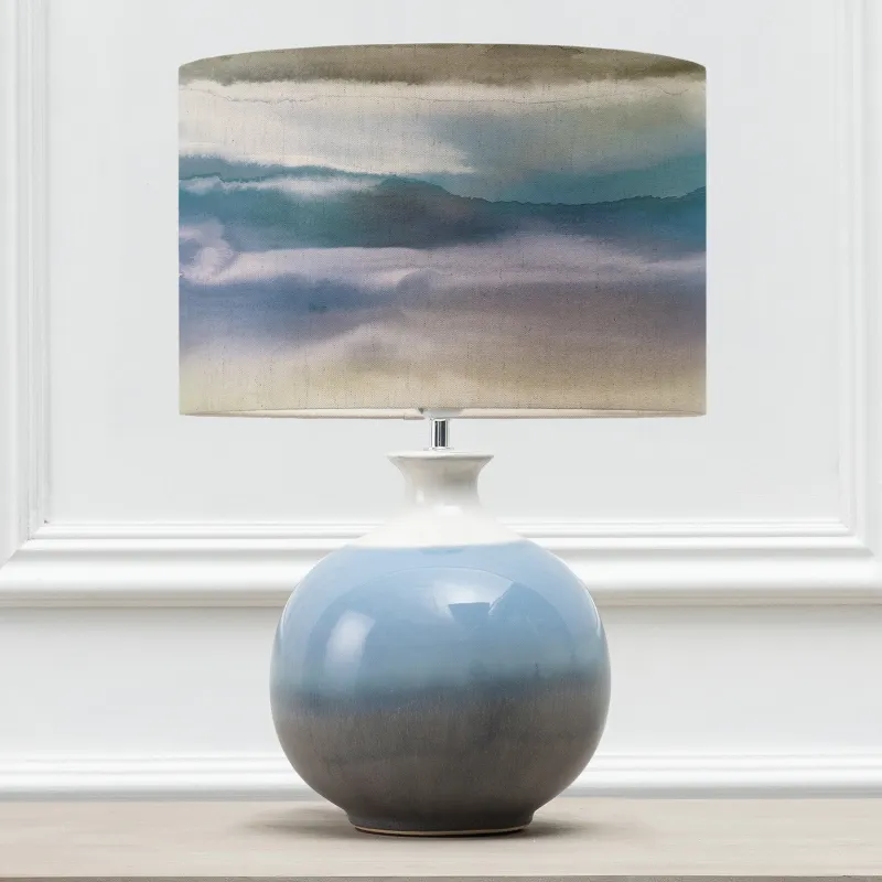 Fjord Eva & Neso Complete Table Lamp Sky/Loch