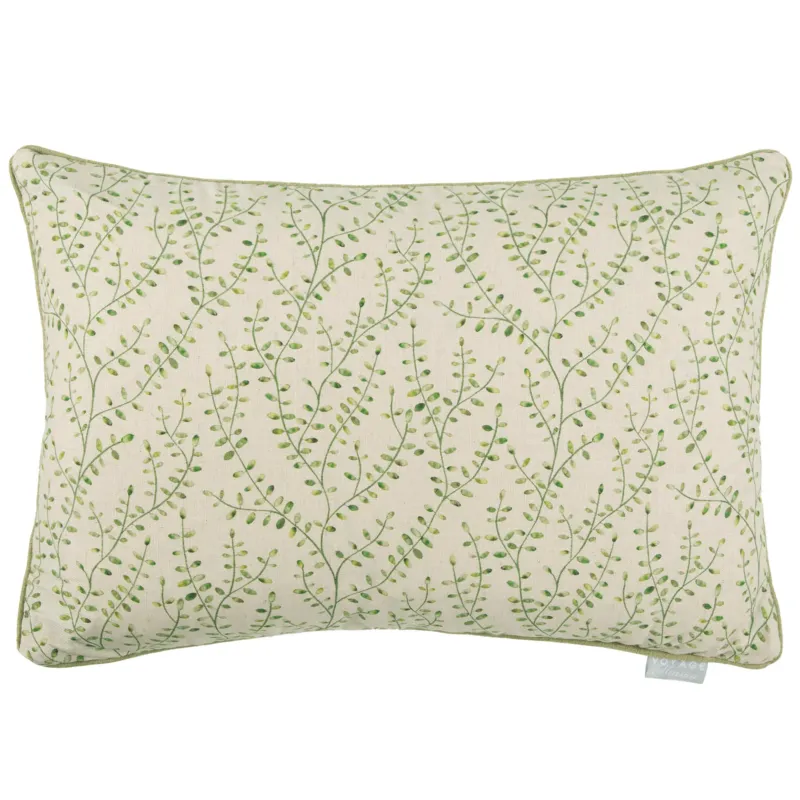 Eden Leaves Printed Cushion Apple