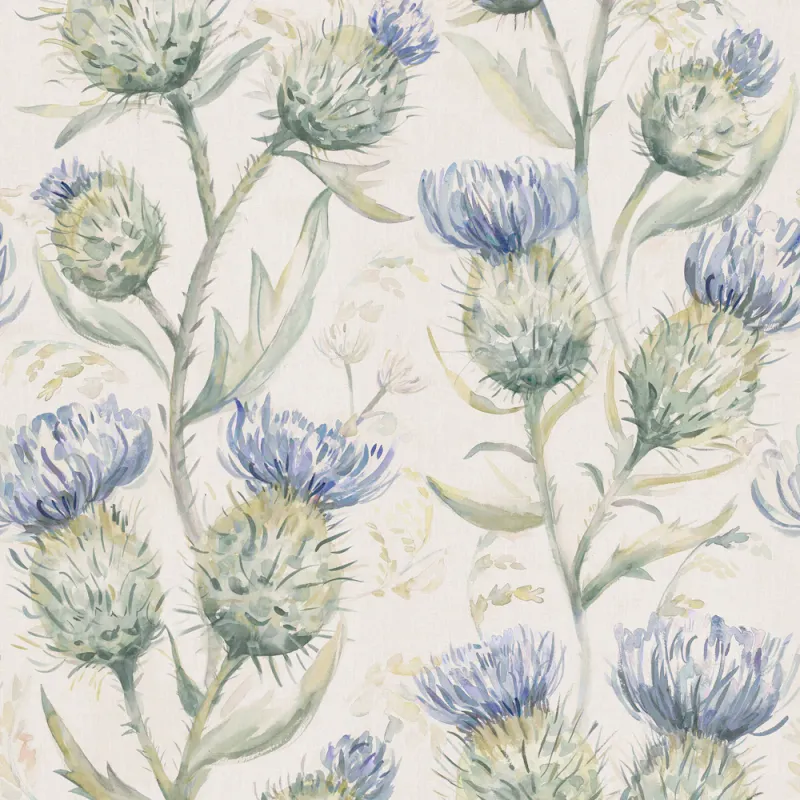 Thistle Glen 1.4m Wide Width Wallpaper (By The Metre) Winter