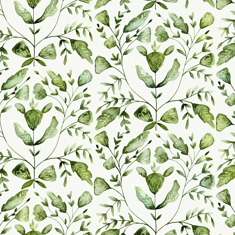 Juna 1.4m Wide Width Wallpaper (By The Metre) Sage