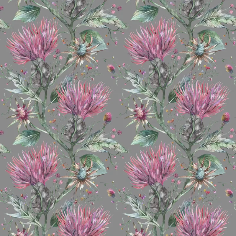 Elysium 1.4m Wide Width Wallpaper (By The Metre) Onyx