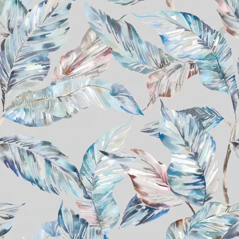 Mizuna 1.4m Wide Width Wallpaper (By The Metre) Cobalt